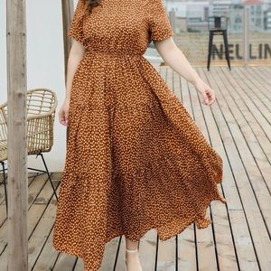 Plus size maxi dress